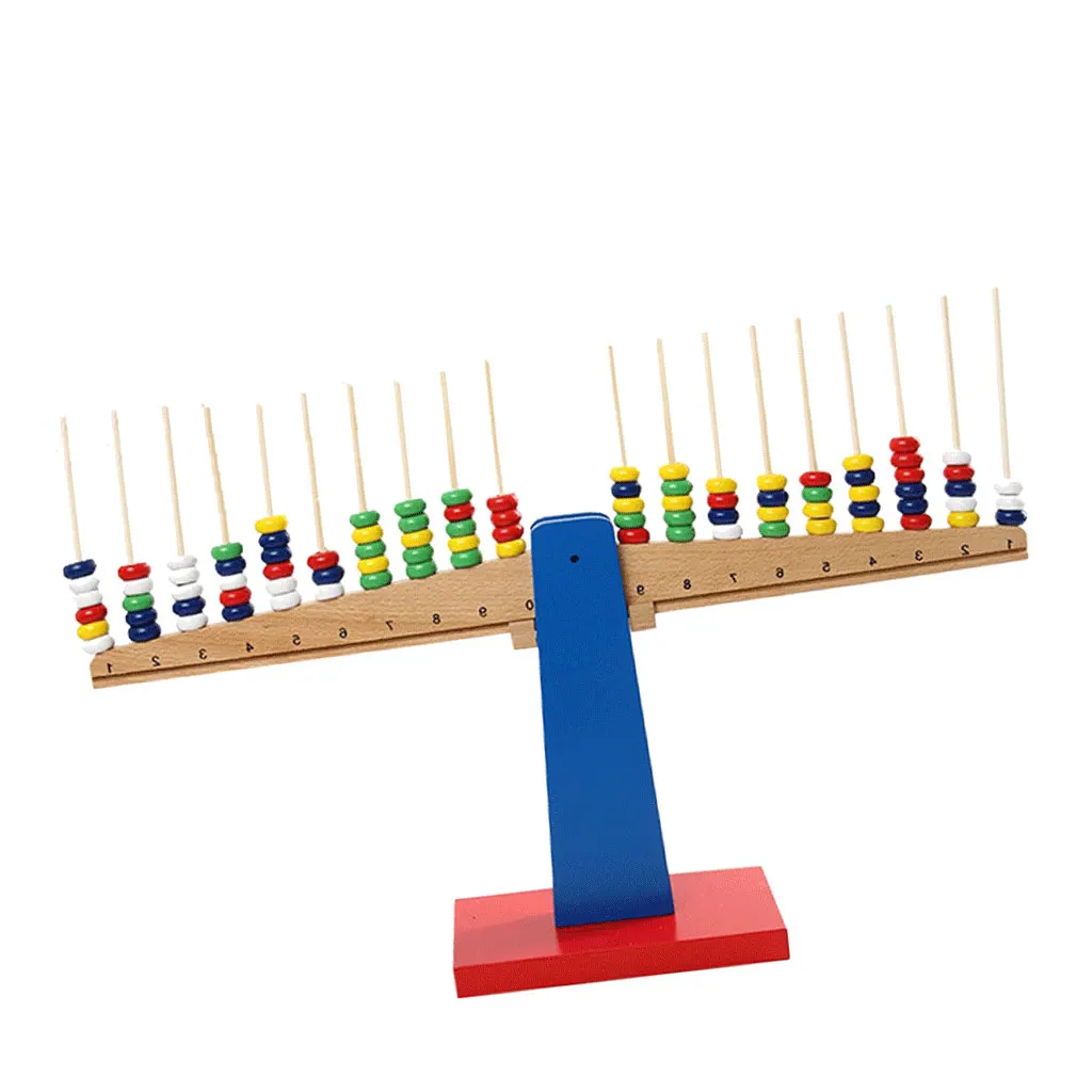 Intellectual Children Wooden Number Balance Stacking Scale Game Tool for Math Learning Calculating Toy
Intellectual Children Wooden Number Balance Stacking Scale Game Tool for Math Learning Calculating Toy
