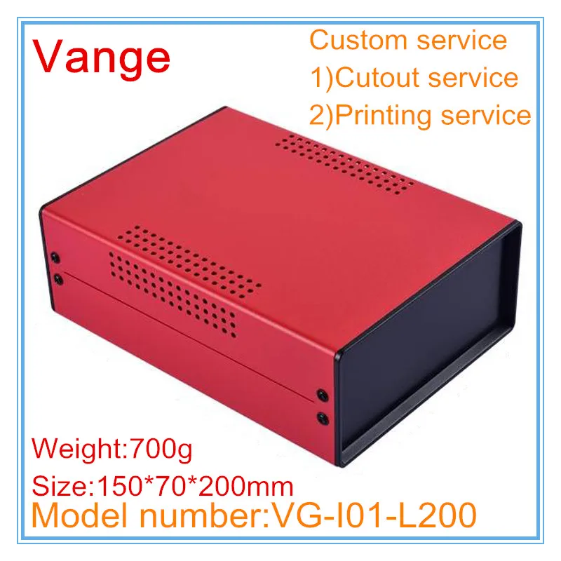 1pcs/lot industrial control metal enclosure cases 150*70*200mm iron diy enclosure with ABS plastic panels for power project
1pcs/lot industrial control metal enclosure cases 150*70*200mm iron diy enclosure with ABS plastic panels for power project