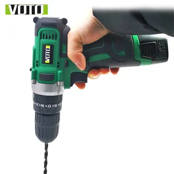 12V 16V 20V Lithium Battery Electric Drill Screwdriver Wrench Drilling Home DIY Woodworking Cordless Impact Drill 1850RPM Drills
12V 16V 20V Lithium Battery Electric Drill Screwdriver Wrench Drilling Home DIY Woodworking Cordless Impact Drill 1850RPM Drills