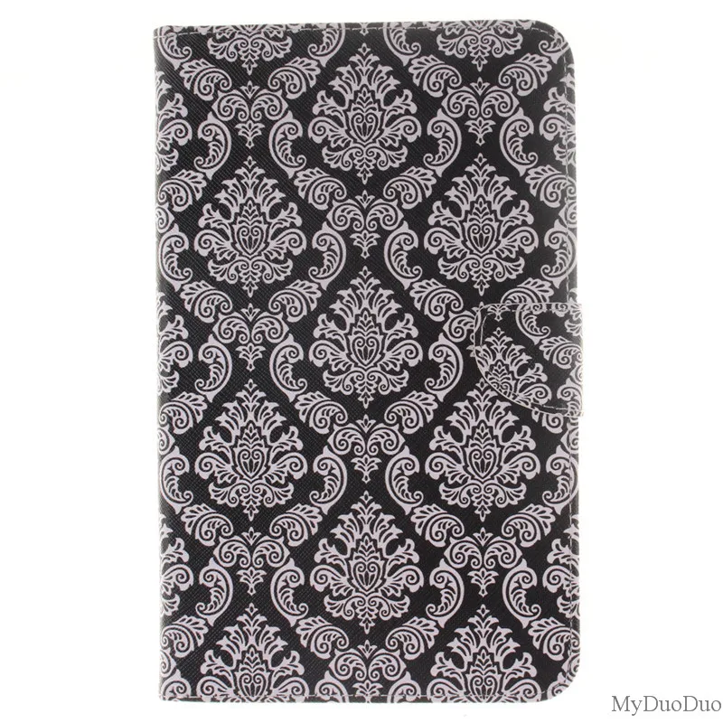 Stand Flip Wallet Case For Samsung Galaxy Tab 3 8.0 inch Cases SM T310 T311 T315 Tablet Back Cover Stand Two Sides Painted Bag (73)