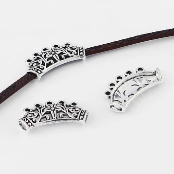 10pcs Curve Slider Spacer Beads Hollow Embossed Carved Flowers Findings For Jewellery Necklace Accessories
10pcs Curve Slider Spacer Beads Hollow Embossed Carved Flowers Findings For Jewellery Necklace Accessories