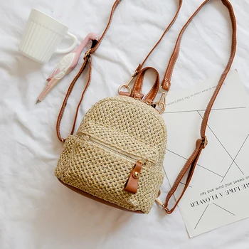 Bolso Kiple Bali Vintage Handmade Crossbody Leather Bag Round Straw Beach Bag Girls Circle Rattan bag Small Bohemian backpack 
Bolso Kiple Bali Vintage Handmade Crossbody Leather Bag Round Straw Beach Bag Girls Circle Rattan bag Small Bohemian backpack