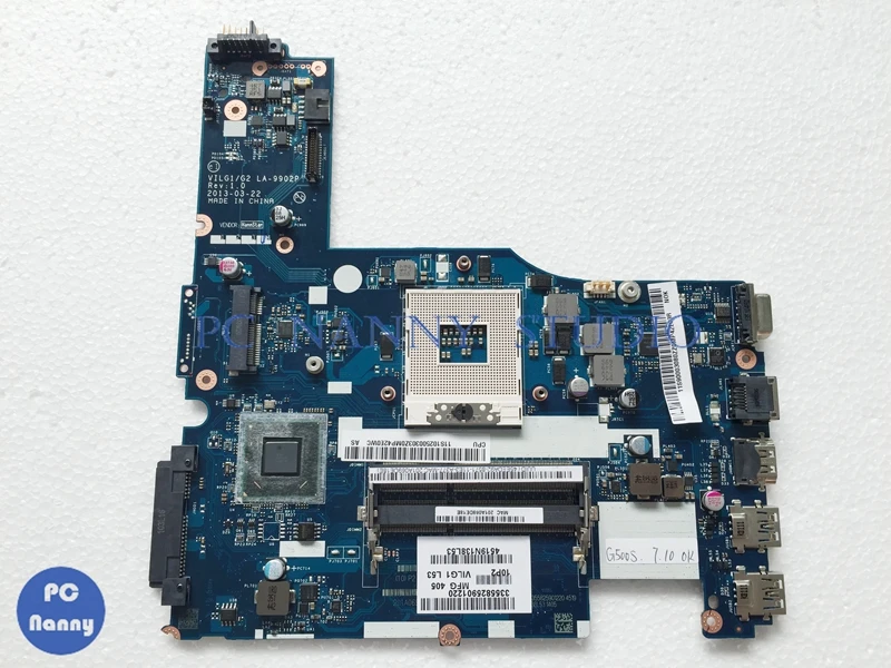 PCNANNY ILG1G2 LA-9902P S989 for lenovo ideapad G500S Laptop motherboard DDR3 HD4000 graphics Mainboard works
PCNANNY ILG1G2 LA-9902P S989 for lenovo ideapad G500S Laptop motherboard DDR3 HD4000 graphics Mainboard works