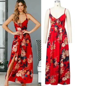 Beach Dress Direct Selling Print Vadim 2018 Summer Hot European And American Style Dress V-neck Sleeveless Strap Printed Female
Beach Dress Direct Selling Print Vadim 2018 Summer Hot European And American Style Dress V-neck Sleeveless Strap Printed Female