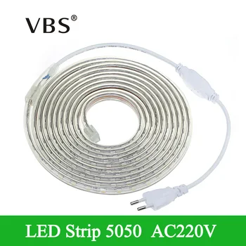 220V SMD 5050 Flexible Led Strip Light 1M/3M/4M/5M//8M/9M/10M/12M/15M/20M/25M+EU Plug,60leds/m IP67 Waterproof Led Strip
220V SMD 5050 Flexible Led Strip Light 1M/3M/4M/5M//8M/9M/10M/12M/15M/20M/25M+EU Plug,60leds/m IP67 Waterproof Led Strip