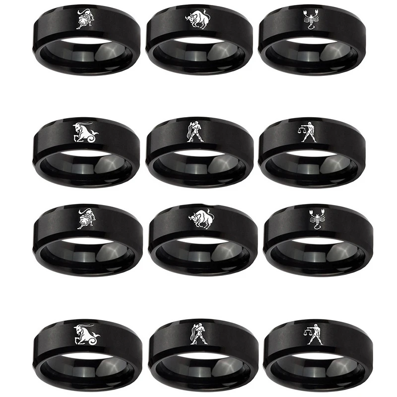 12 Zodiac Stainless Steel Ring Witchcraft 12 Star Witch Wicca Ring Leo Horoscope Constellation Jewelry Christmas Gifts For Women
12 Zodiac Stainless Steel Ring Witchcraft 12 Star Witch Wicca Ring Leo Horoscope Constellation Jewelry Christmas Gifts For Women
