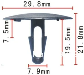 100Pcs Hood Insulation, Luggage, Package Tray Panel Clip Retainer Fastener for Toyota MR2 for GM Nova Replace 90467-09008 Fit
100Pcs Hood Insulation, Luggage, Package Tray Panel Clip Retainer Fastener for Toyota MR2 for GM Nova Replace 90467-09008 Fit