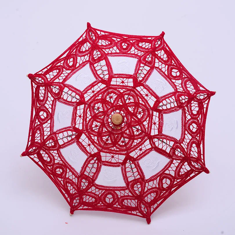 QUNYINGXIU Retro Girls Umbrella Craft Flower Lace Rose Red Show Embroidery Princess Silk Decoration Classical Wedding Umbrella
QUNYINGXIU Retro Girls Umbrella Craft Flower Lace Rose Red Show Embroidery Princess Silk Decoration Classical Wedding Umbrella