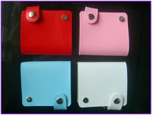 1x合成革フォルダホルダーケースバッグアルバムスリーブ用爪プレートテンプレート爪ステッカーマルチ色をご用意(China)