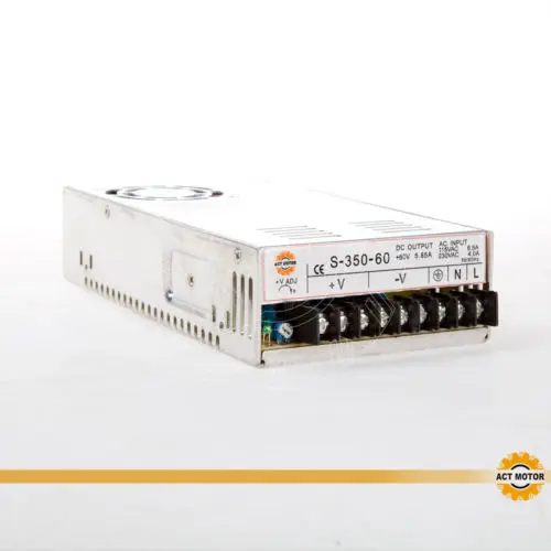 ACT CNC маршрутизатор с одним выходом источник питания 350 Вт 60 в S фрезерный станок