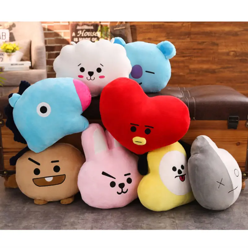 40CM KPOP VAN SHOOKY COOKY TATA CHIMMY SHOOKY Pillow Stuffed Plush Doll Cushion Hugging Costume Decor Christmas gift
40CM KPOP VAN SHOOKY COOKY TATA CHIMMY SHOOKY Pillow Stuffed Plush Doll Cushion Hugging Costume Decor Christmas gift
