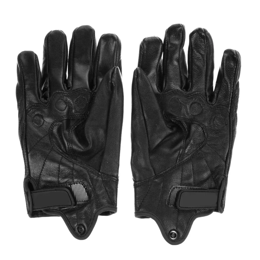 Stylish Leather Motorcycle Gloves Protective Armor Short Gloves M/L/XL Full Finger Without Hole High Quality for Riding Sports
Stylish Leather Motorcycle Gloves Protective Armor Short Gloves M/L/XL Full Finger Without Hole High Quality for Riding Sports