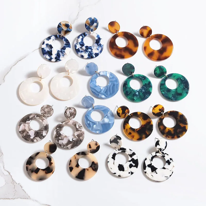 Bohemian Retro Drop Earrings For Women Round Leopard Earrings Acetate Board Acrylic Sexy Dangle Earings Long Brinco Lady Jewelry
Bohemian Retro Drop Earrings For Women Round Leopard Earrings Acetate Board Acrylic Sexy Dangle Earings Long Brinco Lady Jewelry