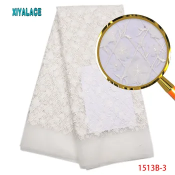 White African Lace Fabric High Quality 3d Wedding Lace Fabric Nigerian Lace Applique African French Lace Fabric 5yards PGC1513B
White African Lace Fabric High Quality 3d Wedding Lace Fabric Nigerian Lace Applique African French Lace Fabric 5yards PGC1513B