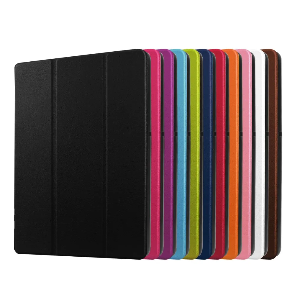 Ultra Slim Karst Tri-folding Stand Leather Case Cover For Lenovo Tab 2 A10-30 TB2-X30F TB2-X30L 10.1" inch Tablet PC +pen
Ultra Slim Karst Tri-folding Stand Leather Case Cover For Lenovo Tab 2 A10-30 TB2-X30F TB2-X30L 10.1" inch Tablet PC +pen