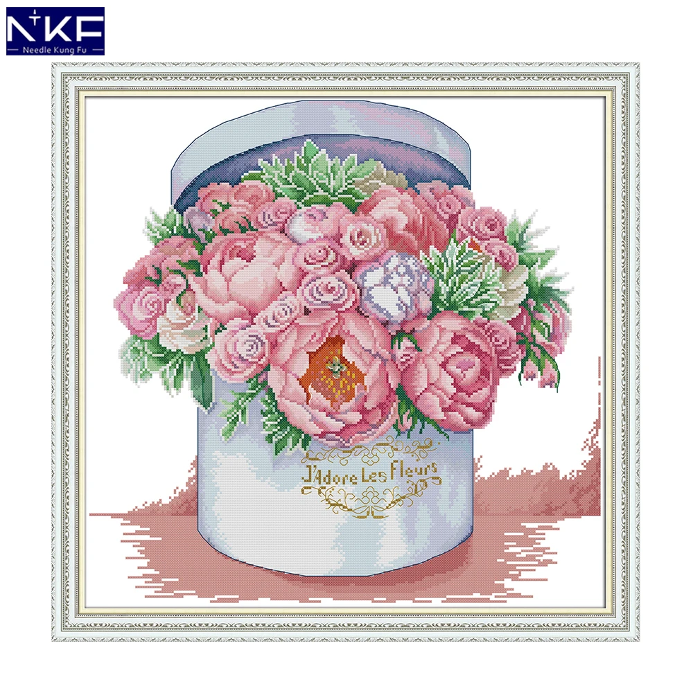 NKF Send You Aromatic Cross Stitch Embroidery Needlework Sets Handcraft 11ct 14ct Chrinese Counted Cross Stitch for Home Decor
NKF Send You Aromatic Cross Stitch Embroidery Needlework Sets Handcraft 11ct 14ct Chrinese Counted Cross Stitch for Home Decor