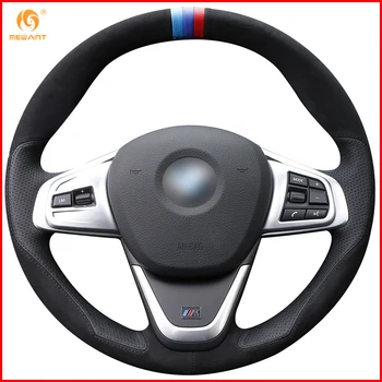 MEWANT Black Leather Black Suede Car Steering Wheel Cover for BMW 220i 218i 225xe Interior Accessories Parts
MEWANT Black Leather Black Suede Car Steering Wheel Cover for BMW 220i 218i 225xe Interior Accessories Parts