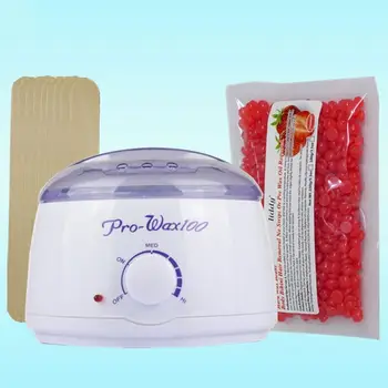 

EU/US Plug Wax Warmer Paraffin Heater Machine Epilator Hair Removal Waxing Beans Depilatory Wax Painless Bean Sticks Waxing Kit