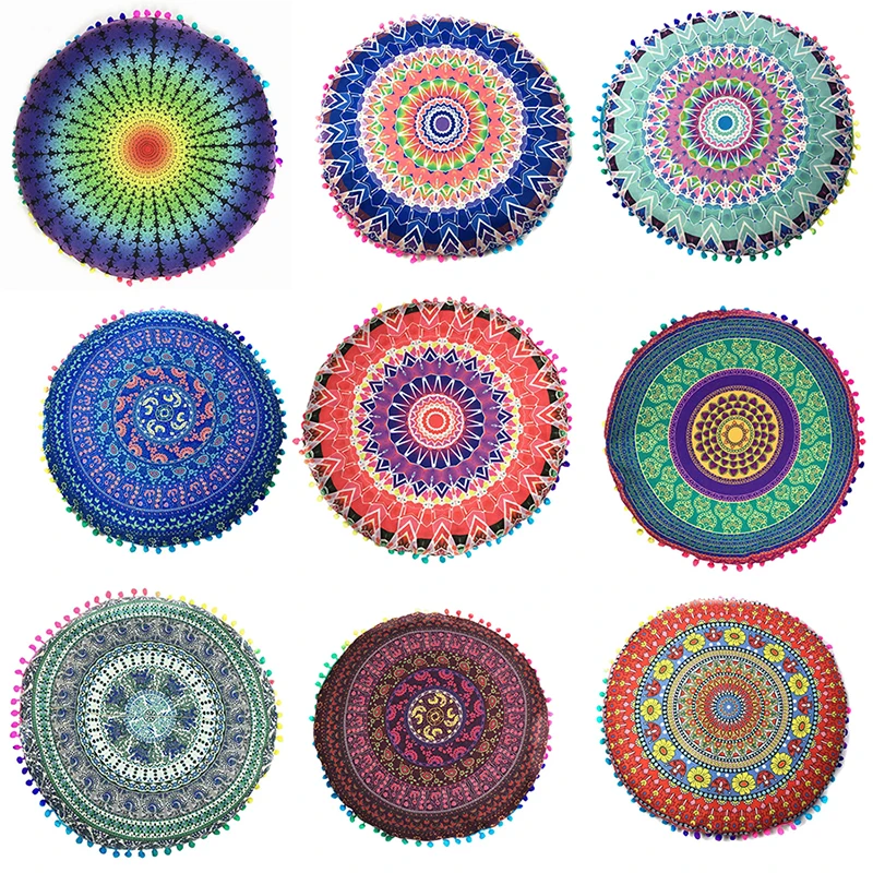 DecorUhome Bohemia Hippie Pillow Case Mandala Cushion Covers Polyester Round Throw Pillow Cover Nordic Decorative Pillow Case
DecorUhome Bohemia Hippie Pillow Case Mandala Cushion Covers Polyester Round Throw Pillow Cover Nordic Decorative Pillow Case