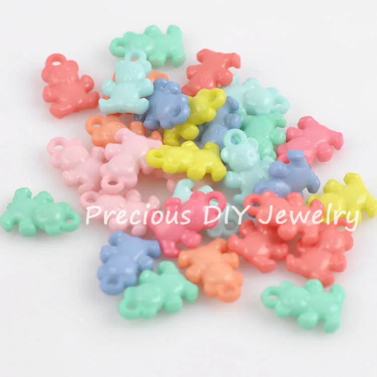 Accessories Diy 50PCs Mixed Candy Color Acrylic Cute Bears Charms For Jewelry Making 21x15mm Z15501-2X
Accessories Diy 50PCs Mixed Candy Color Acrylic Cute Bears Charms For Jewelry Making 21x15mm Z15501-2X