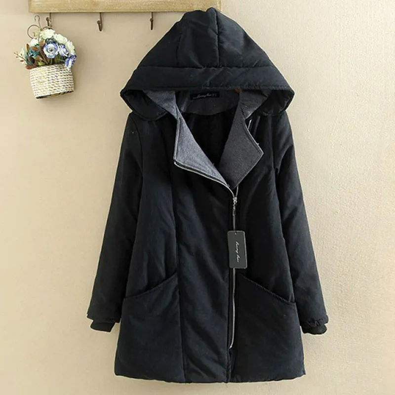 2019 Winter Clothing Plus Size Cotton Coat Female Long section Loose Down Cotton Warm Hooded Jacket Women Winter Parkas x251
2019 Winter Clothing Plus Size Cotton Coat Female Long section Loose Down Cotton Warm Hooded Jacket Women Winter Parkas x251