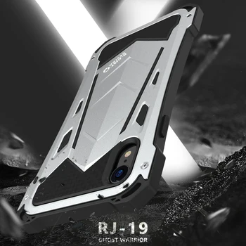 Military Grade Heavy Duty Protector Metal+Silicone Case For iPhone X XR XS Max Armor Hard Cover Outdoor Dirty/Shock/Dust Proof
Military Grade Heavy Duty Protector Metal+Silicone Case For iPhone X XR XS Max Armor Hard Cover Outdoor Dirty/Shock/Dust Proof
