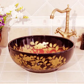 China Artistic Handmade Europe Vintage Lavabo Washbasin Ceramic Bathroom Sink Art Counter Top jingdezhen bathroom washbasin
China Artistic Handmade Europe Vintage Lavabo Washbasin Ceramic Bathroom Sink Art Counter Top jingdezhen bathroom washbasin