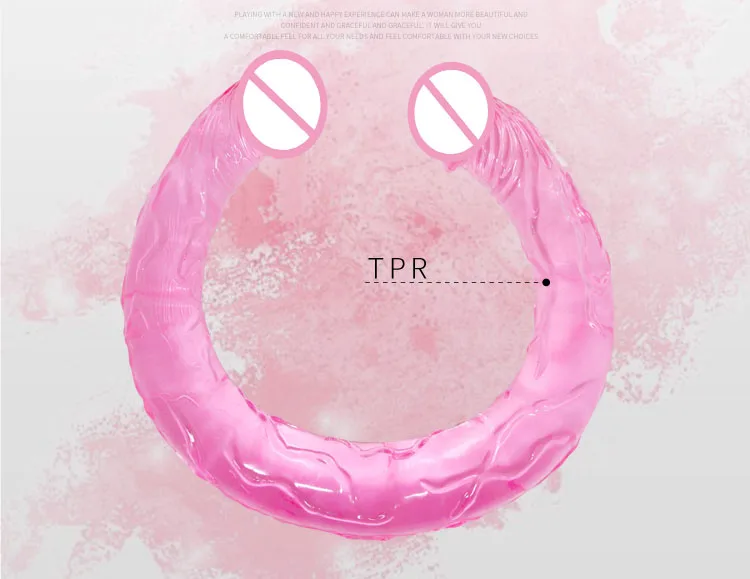 Super Long Soft Flexible Double Dong Penetration Dildo Realistic Penis Artificial Double Ended Dildos Lesbian Sex Toys For Woman 6