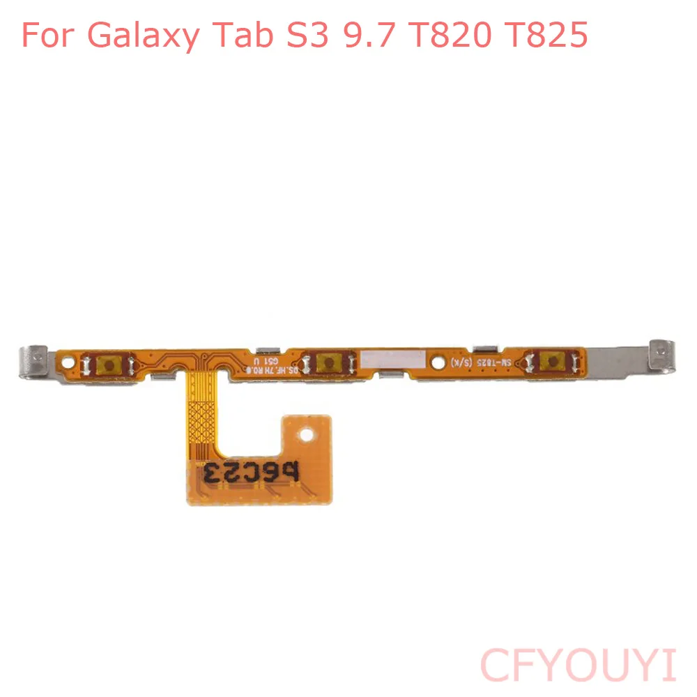 For Samsung Galaxy Tab S3 9.7 T820 T825 Power Button On/Off & Volume Buttons Side Key Flex Cable Replacement Part
For Samsung Galaxy Tab S3 9.7 T820 T825 Power Button On/Off & Volume Buttons Side Key Flex Cable Replacement Part