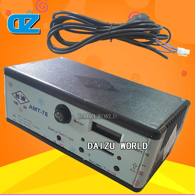 Swing machine MP3 player / kiddy ride machine MP3 spare parts with Europe cable/ coin operated kids swing machine controller
Swing machine MP3 player / kiddy ride machine MP3 spare parts with Europe cable/ coin operated kids swing machine controller