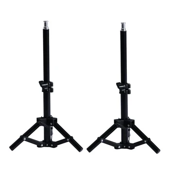 2pcs Photographic Mini 37cm Light Stand Tripod Studio Table Top Light Stand For Soft Box 
2pcs Photographic Mini 37cm Light Stand Tripod Studio Table Top Light Stand For Soft Box