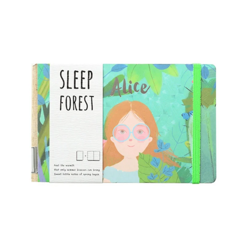 Fresh style notebook sleep forest letter pattern paper cover notebook journal diary gift exquisite and practical
Fresh style notebook sleep forest letter pattern paper cover notebook journal diary gift exquisite and practical