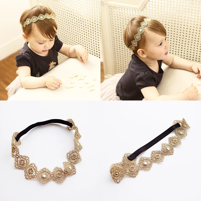 Creative New Gold Lace Hollow Hairbands Children Headbands Elastic Hair Band Kids Hair Accessories Girls Headwear
Creative New Gold Lace Hollow Hairbands Children Headbands Elastic Hair Band Kids Hair Accessories Girls Headwear