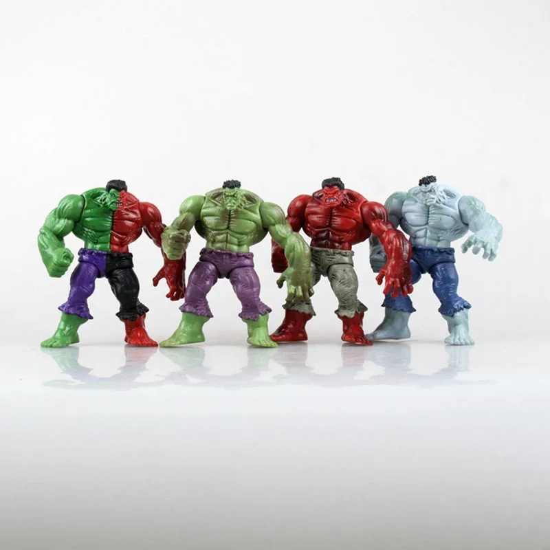 4Pcs/Set 12CM Avengers 2 Hulk Compound Red Grey Green PVC Action Figure Model Toys
4Pcs/Set 12CM Avengers 2 Hulk Compound Red Grey Green PVC Action Figure Model Toys