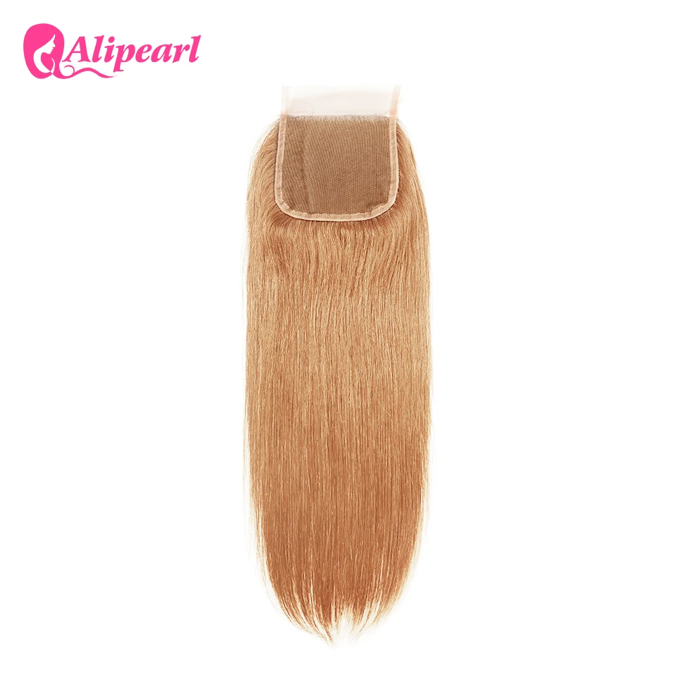 Волосы AliPearl 613 блонд кружевные 4x4 свободная часть 7 видов цветов в наличии #27 1B/613