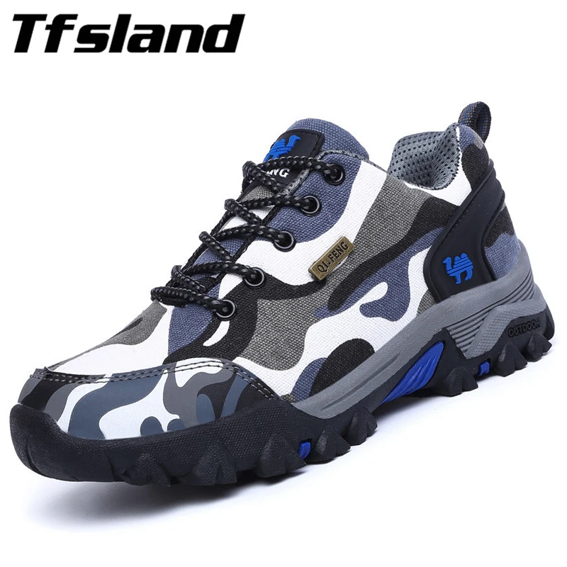 Tfsland Men Antiskid Durable Trekking Shoes Newest Women Breathable Camouflage Hiking Shoes Outdoor Canvas Shoes Lovers Sneakers
Tfsland Men Antiskid Durable Trekking Shoes Newest Women Breathable Camouflage Hiking Shoes Outdoor Canvas Shoes Lovers Sneakers