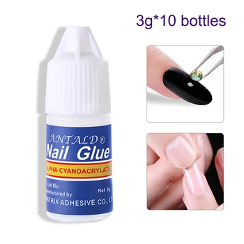 High Quality 10 Pcs 3g/pc Nail Glue for UV Acrylic Rhinestones Stickers False Tips Nails Decoration
High Quality 10 Pcs 3g/pc Nail Glue for UV Acrylic Rhinestones Stickers False Tips Nails Decoration