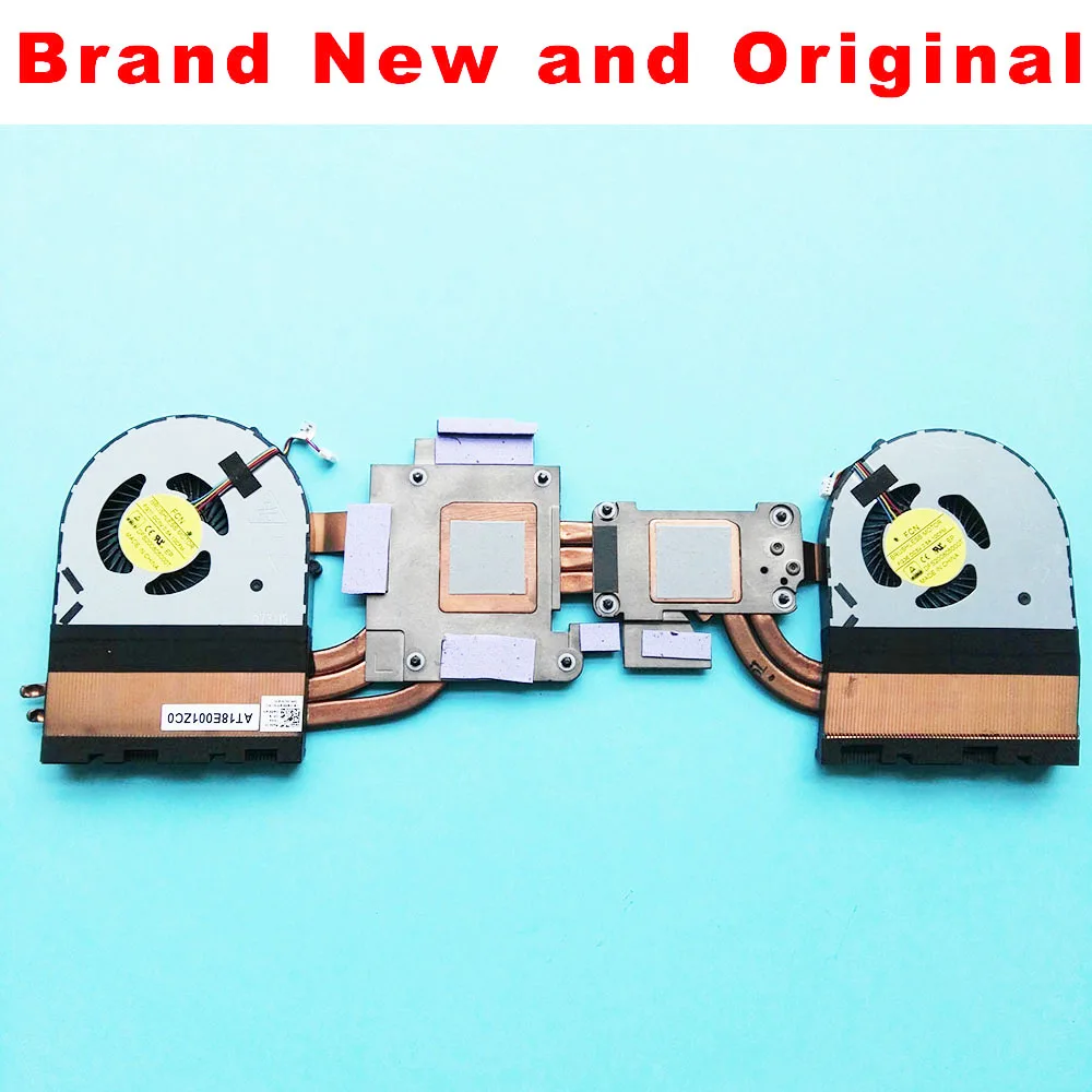 New Heatsink with cooling fan For DELL alienware 15ER1 M15X 15 R2 R3 HEATSINK & FANS cooler radiator 0W8RW9 W8RW9 3 copper tube
New Heatsink with cooling fan For DELL alienware 15ER1 M15X 15 R2 R3 HEATSINK & FANS cooler radiator 0W8RW9 W8RW9 3 copper tube