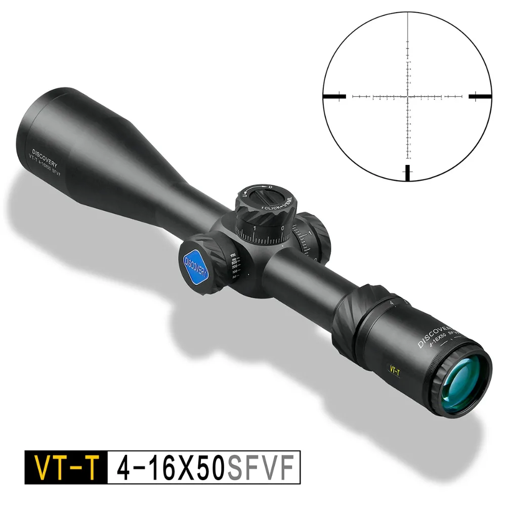 DISCOVERY Riflescope VT-T 4-16X50 SFVF First Focal Plane Rifle Scope With Special Phone Mount For Hunting Videos
DISCOVERY Riflescope VT-T 4-16X50 SFVF First Focal Plane Rifle Scope With Special Phone Mount For Hunting Videos
