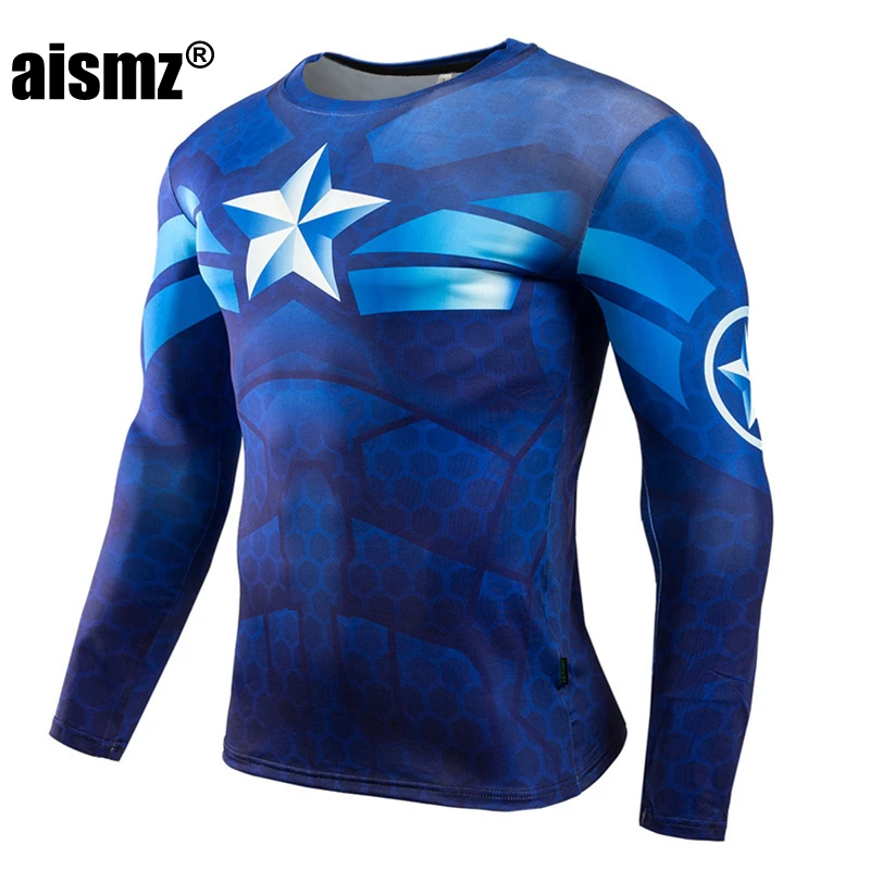 Aismz 3D Printed T-shirts Men Compression Shirt Raglan Short Sleeve Flash Cosplay Costume Quick Dry Crossfit Clothing Tops Male
Aismz 3D Printed T-shirts Men Compression Shirt Raglan Short Sleeve Flash Cosplay Costume Quick Dry Crossfit Clothing Tops Male