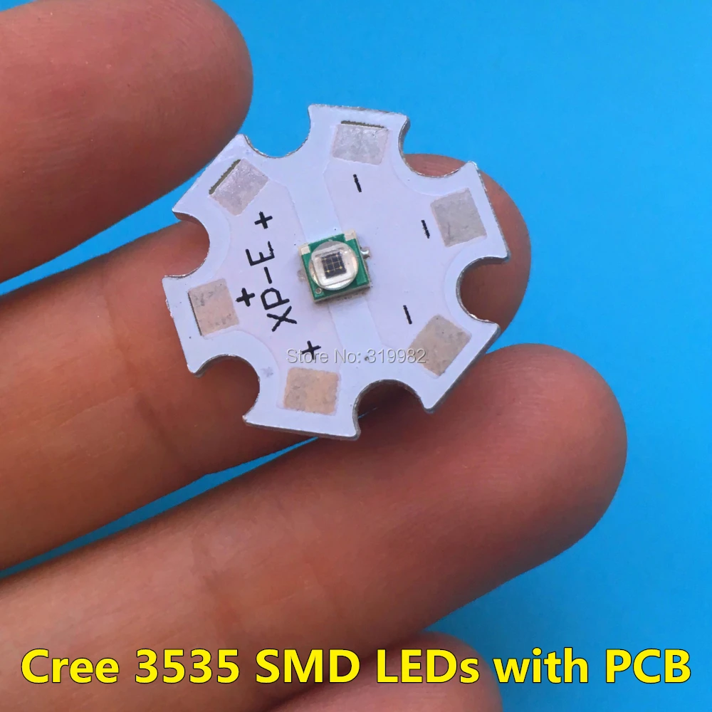 100 PCS CREE 3535 SMD LEDs with PCB welding 3W IR 850nm 940nm cree Infrared 20mm PCB LED Chip Emitter
100 PCS CREE 3535 SMD LEDs with PCB welding 3W IR 850nm 940nm cree Infrared 20mm PCB LED Chip Emitter