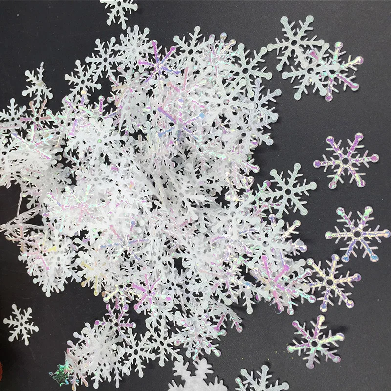 200Pcs 3Cm Snowflakes Christmas Tree Decorations White Plastic Artificial Snow Decorations For Home Christmas Tree Hanger
200Pcs 3Cm Snowflakes Christmas Tree Decorations White Plastic Artificial Snow Decorations For Home Christmas Tree Hanger