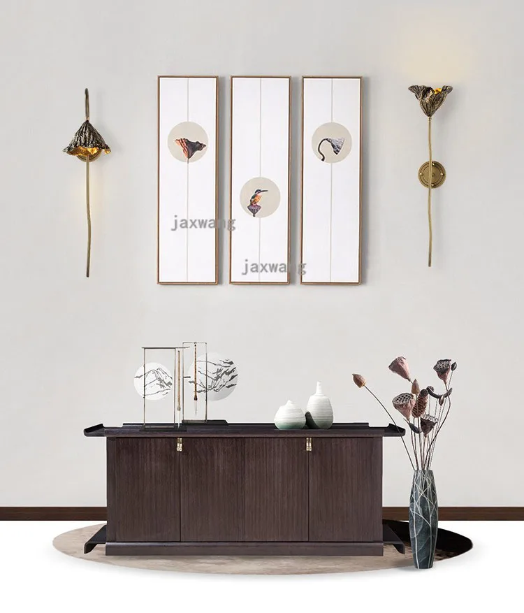 Vintage Led Wall Light Living Room Creative Withered Lotus Wandlamp Industrieel Nordic Design Bedroom Loft Lights for Home | Лампы и
