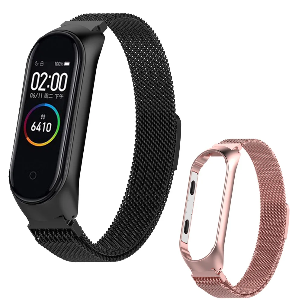 For Xiaomi Mi Band 4 Bracelet Strap Miband 4 Milanese Stainless Steel Metal Wristband
For Xiaomi Mi Band 4 Bracelet Strap Miband 4 Milanese Stainless Steel Metal Wristband