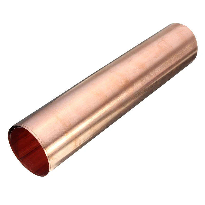 1pcs 99.9% Pure Copper Cu Sheet Thin Metal Foil Roll 0.1*100*100mm
