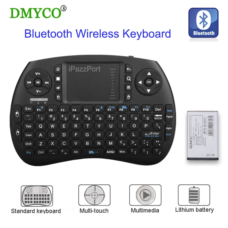 Hot Sale Remote Control Wireless Bluetooth Mini Keyboard TouchPad QWERTY Gaming Keyboard For Tablet Notebook PC Smart TV BOX PS4
Hot Sale Remote Control Wireless Bluetooth Mini Keyboard TouchPad QWERTY Gaming Keyboard For Tablet Notebook PC Smart TV BOX PS4