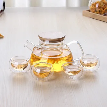800ml High-capacity Stainless Steel Heat Resistant Hyaline Glass Teapot Coffee Tea Set Puer Kettle With Filter Durable Tea Sets
800ml High-capacity Stainless Steel Heat Resistant Hyaline Glass Teapot Coffee Tea Set Puer Kettle With Filter Durable Tea Sets
