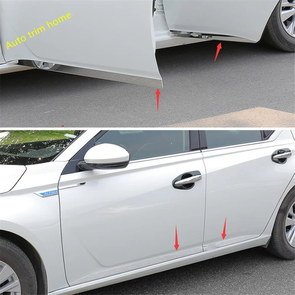 Outside Door Body Molding Bottom Decoration Panel Cover Trim Fit For Nissan Altima Teana 2019 - 2023 Stainless Steel Accessories
Outside Door Body Molding Bottom Decoration Panel Cover Trim Fit For Nissan Altima Teana 2019 - 2023 Stainless Steel Accessories