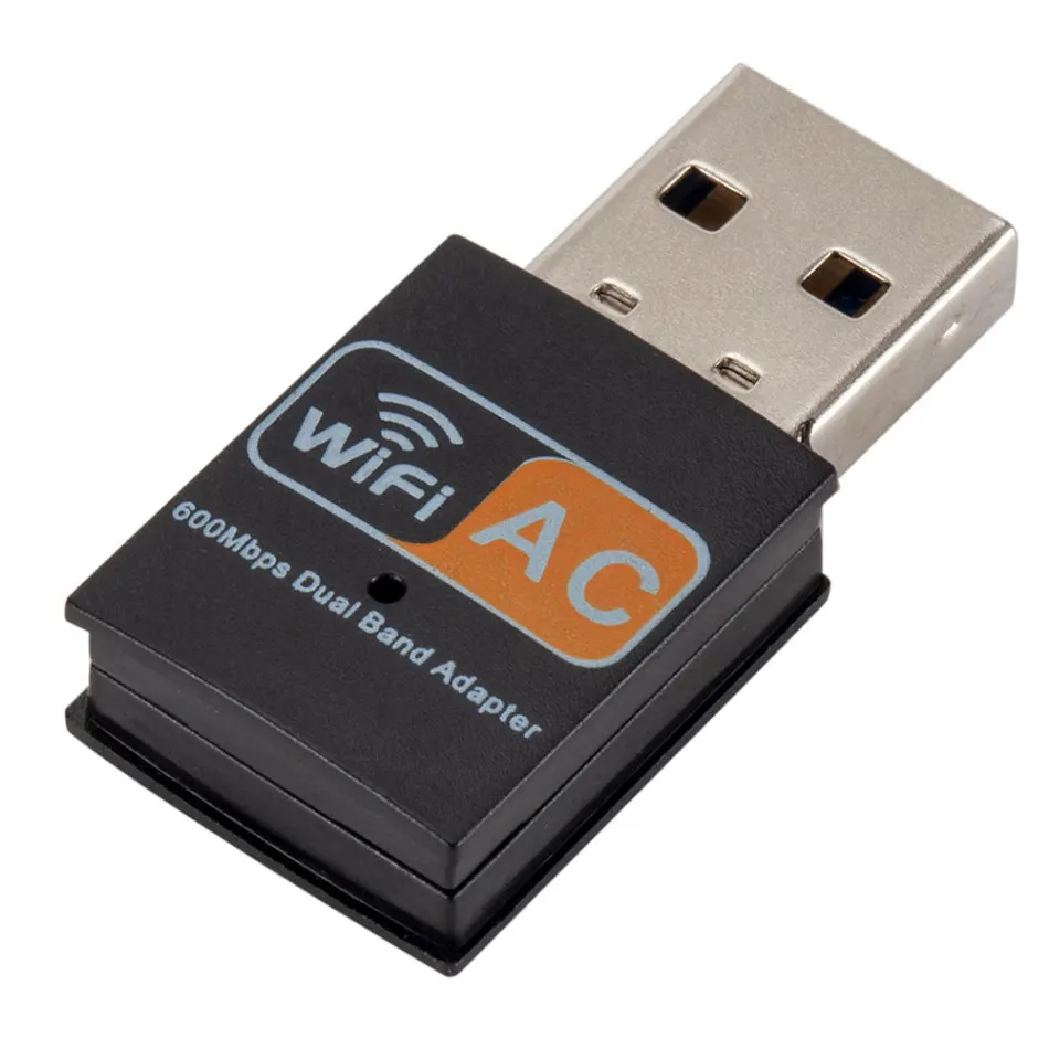 Wireless USB WiFi Adapter 600Mbps Wi fi PC Network Card Dual Band Wifi 5 Ghz Adapter Lan Dongle USB Ethernet Receiver AC Wi-Fi
Wireless USB WiFi Adapter 600Mbps Wi fi PC Network Card Dual Band Wifi 5 Ghz Adapter Lan Dongle USB Ethernet Receiver AC Wi-Fi