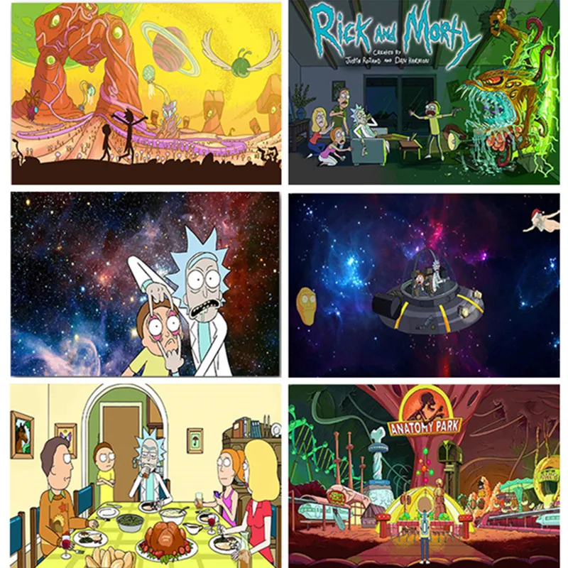 Canvas Painting Cartoons Animation Science Rick And Morty Poster HD Print Picture for Kid's Room Home Decor Christmas Gift
Canvas Painting Cartoons Animation Science Rick And Morty Poster HD Print Picture for Kid's Room Home Decor Christmas Gift